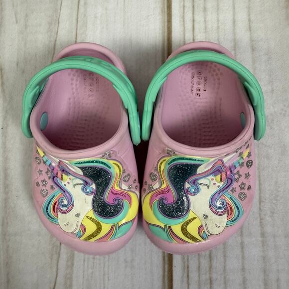 crocs fun lab unicorn clog 4C - Picture 2 of 5